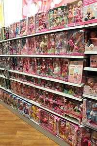 模型消费主义选购玩具店内货架童趣欢乐儿店内玩具种类繁多为儿童选购用品店内玩具种类繁多店内部